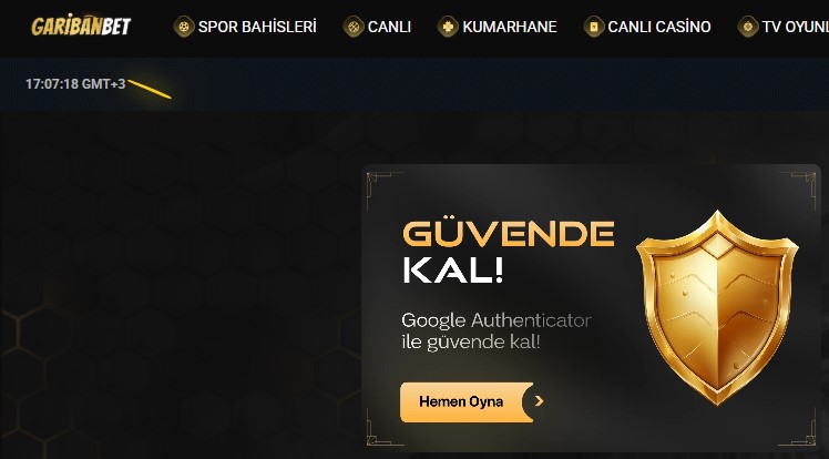 Garibanbet Yeni Giriş